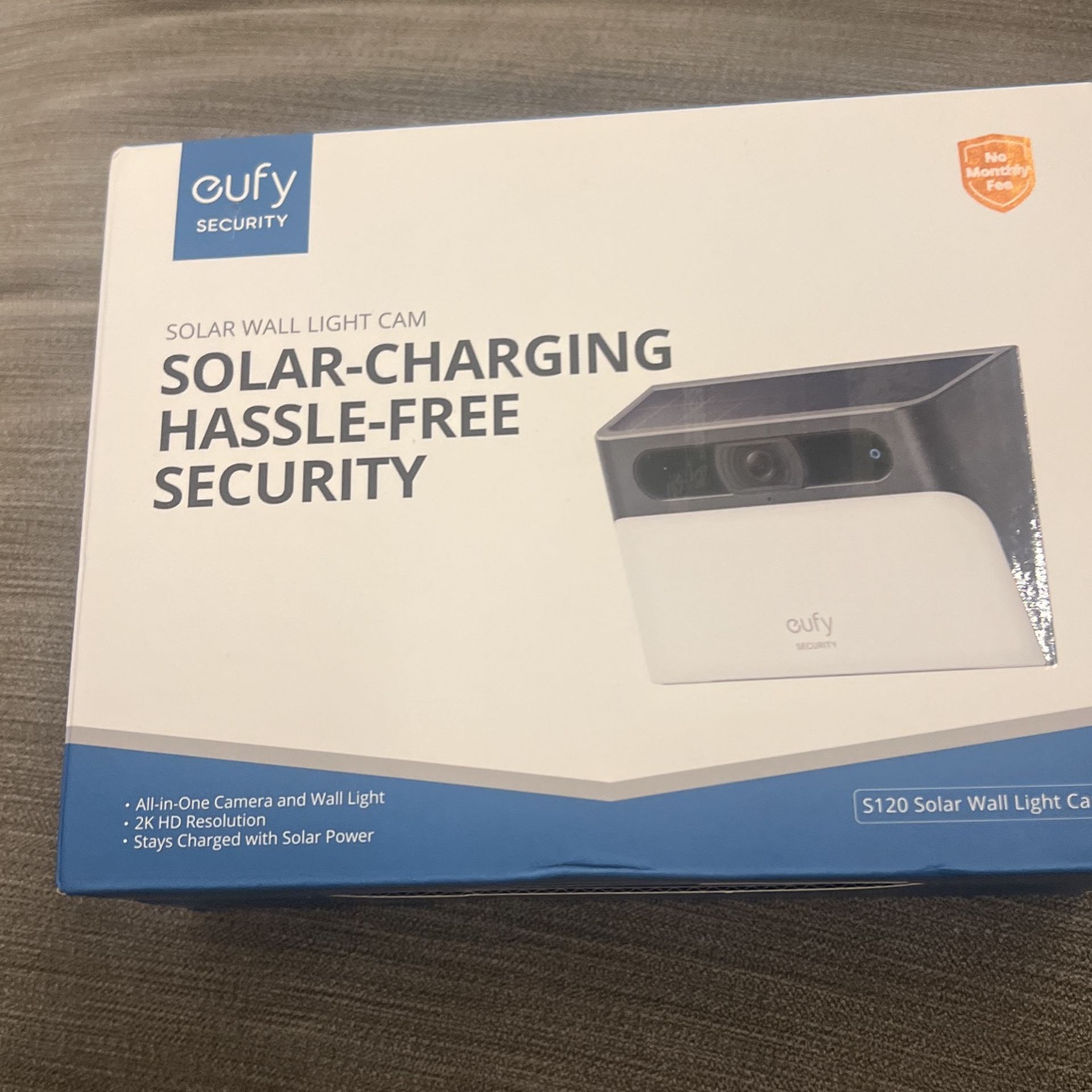 EUFY SOLAR WALL LIGHT SECURITY CAMERA