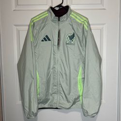 Mexico soccer adidas track jacket