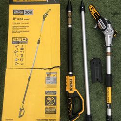 DEWALT 20V MAX 8in. Brushless Cordless Battery Powered Pole Saw (Tool Only) $120