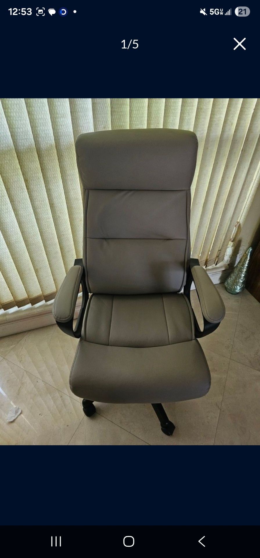 New Executive Desk Chair