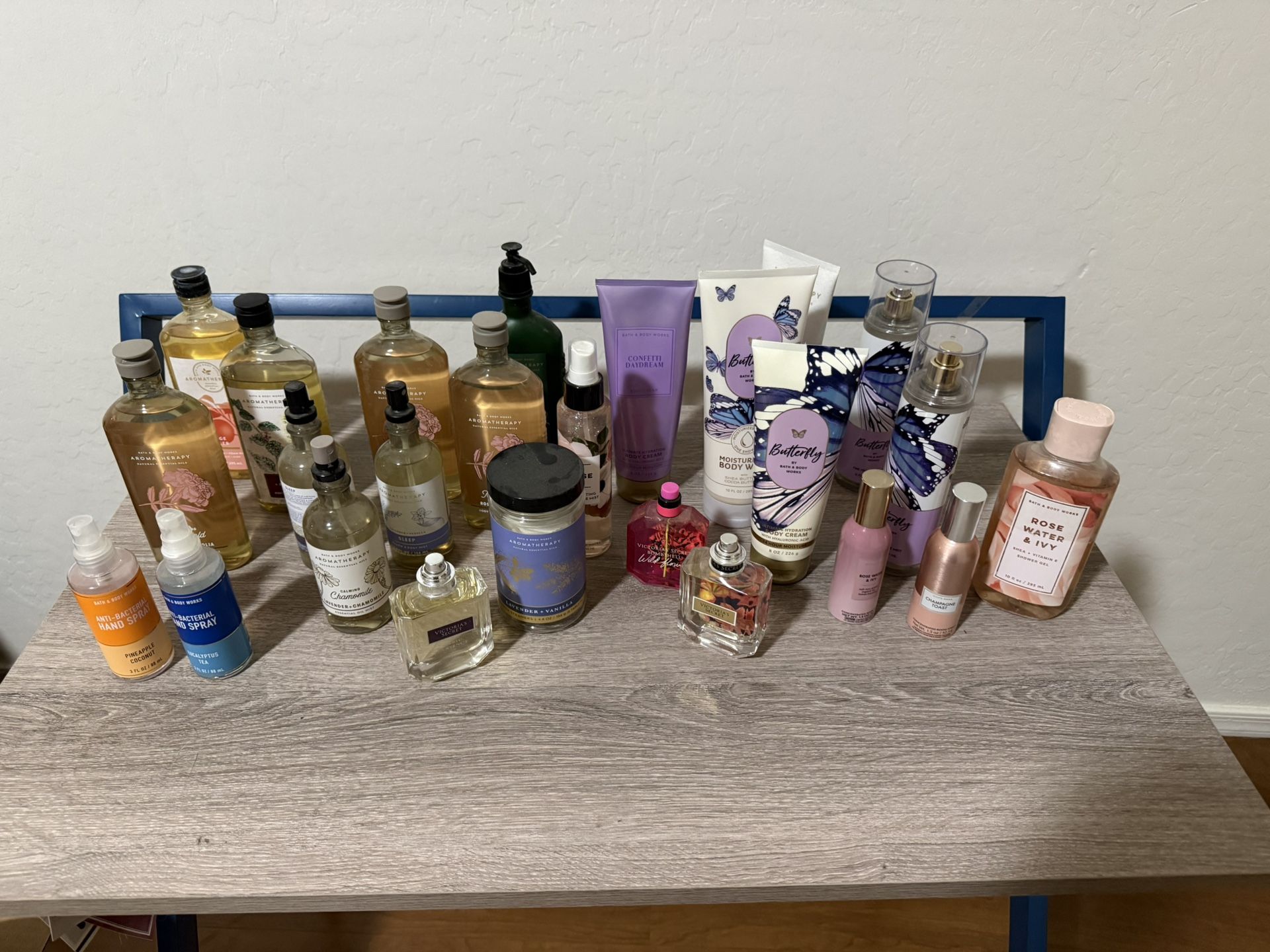 25 Pieces Mix Perfume Body Wash Body Mist And More