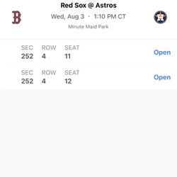 Astros Tickets 