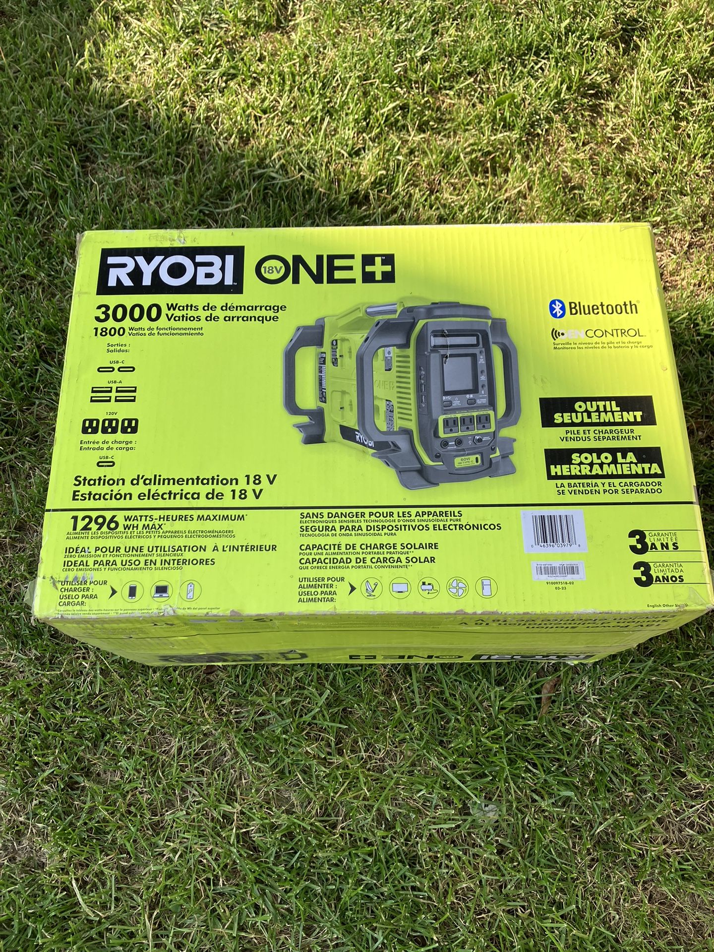 Ryobi 18v 18v Generator Tool Only