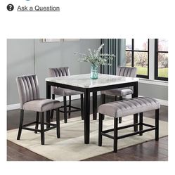 Claremont Pascal 5 Piece Dining Table