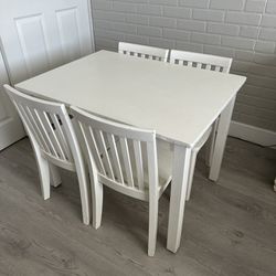 Pottery Barn Kids table and chairs