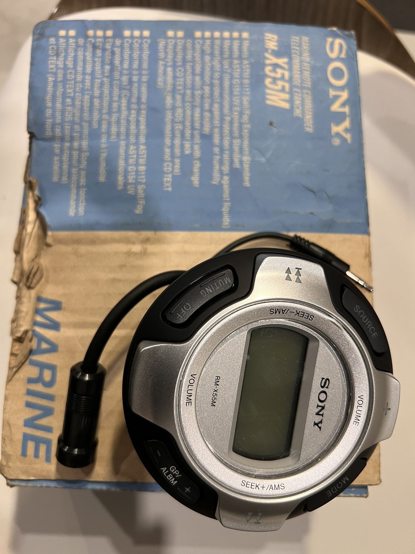 Sony RM-X55M Marine Remote Comander.