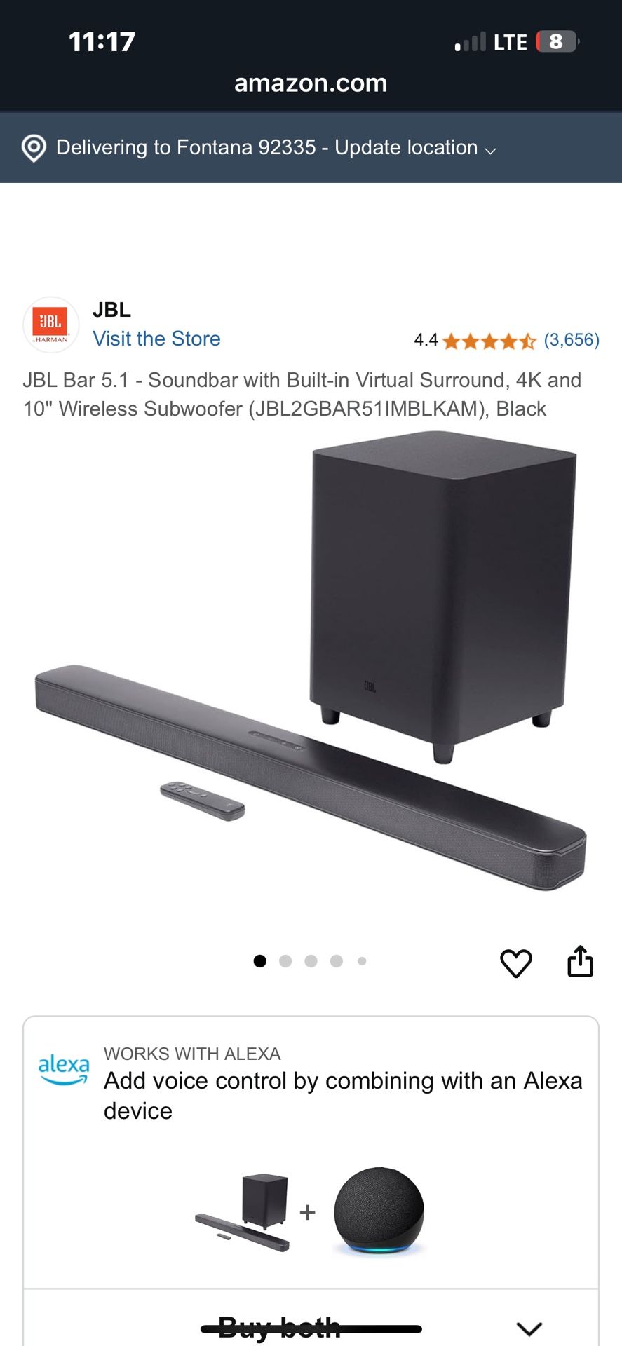 JBL 5.1 Soundbar