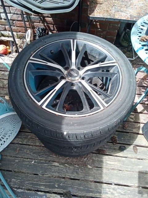 MB Wheels 17" Rims And Tires