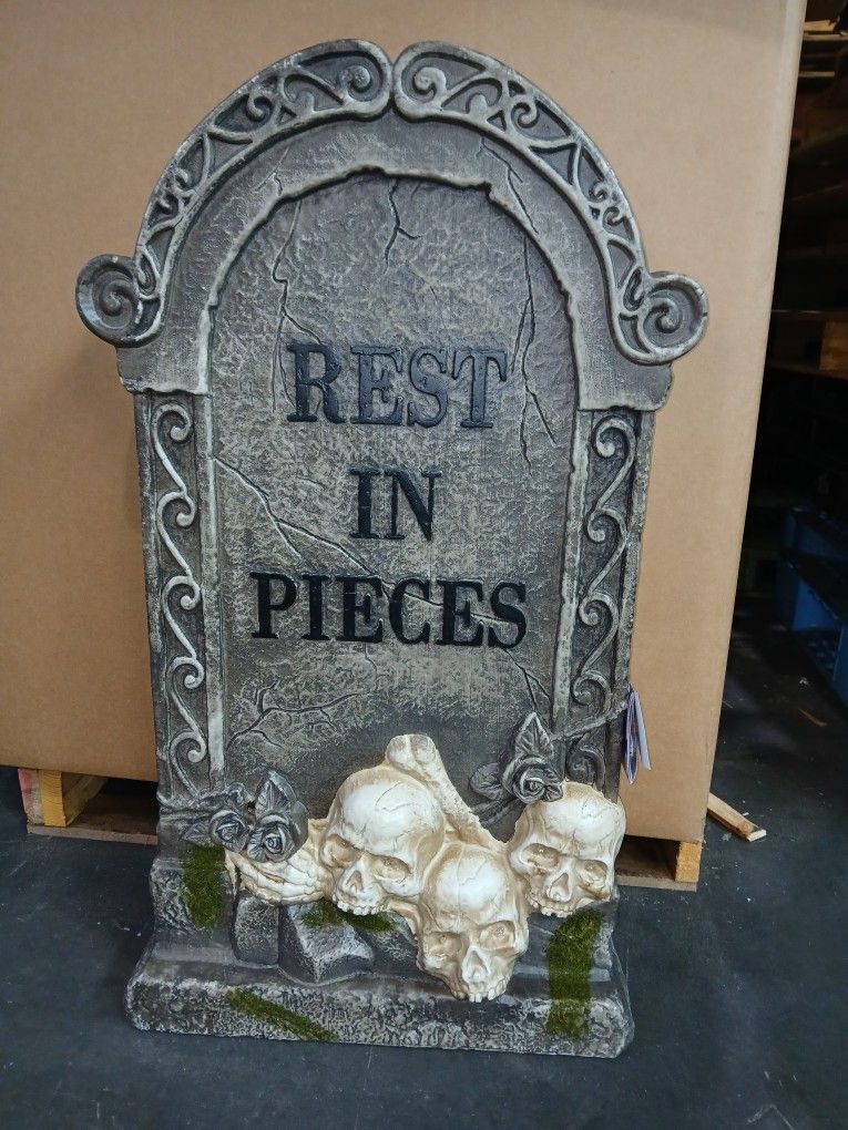 Halloween Tombstone Decor