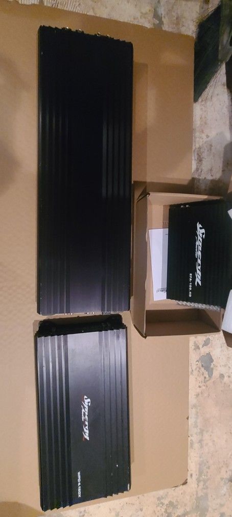 Car audio amplifiers