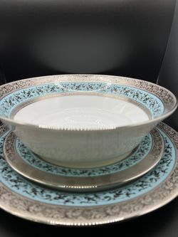 Platinum Plated Dinner Set 