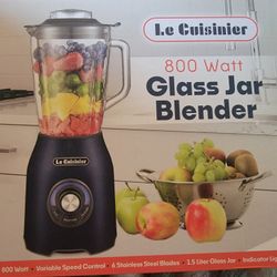 Le Cuisinier Glass Jar Blender