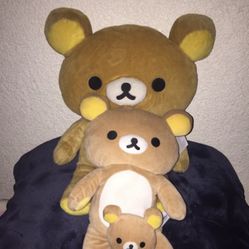 8 Big Rilakkuma Family Set Plush
