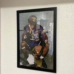 Framed Kobe Bryant Lakers Championship Print