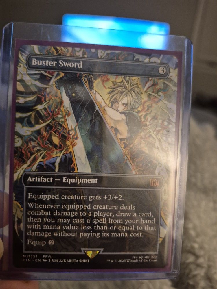 MTG Buster Sword Alt Art