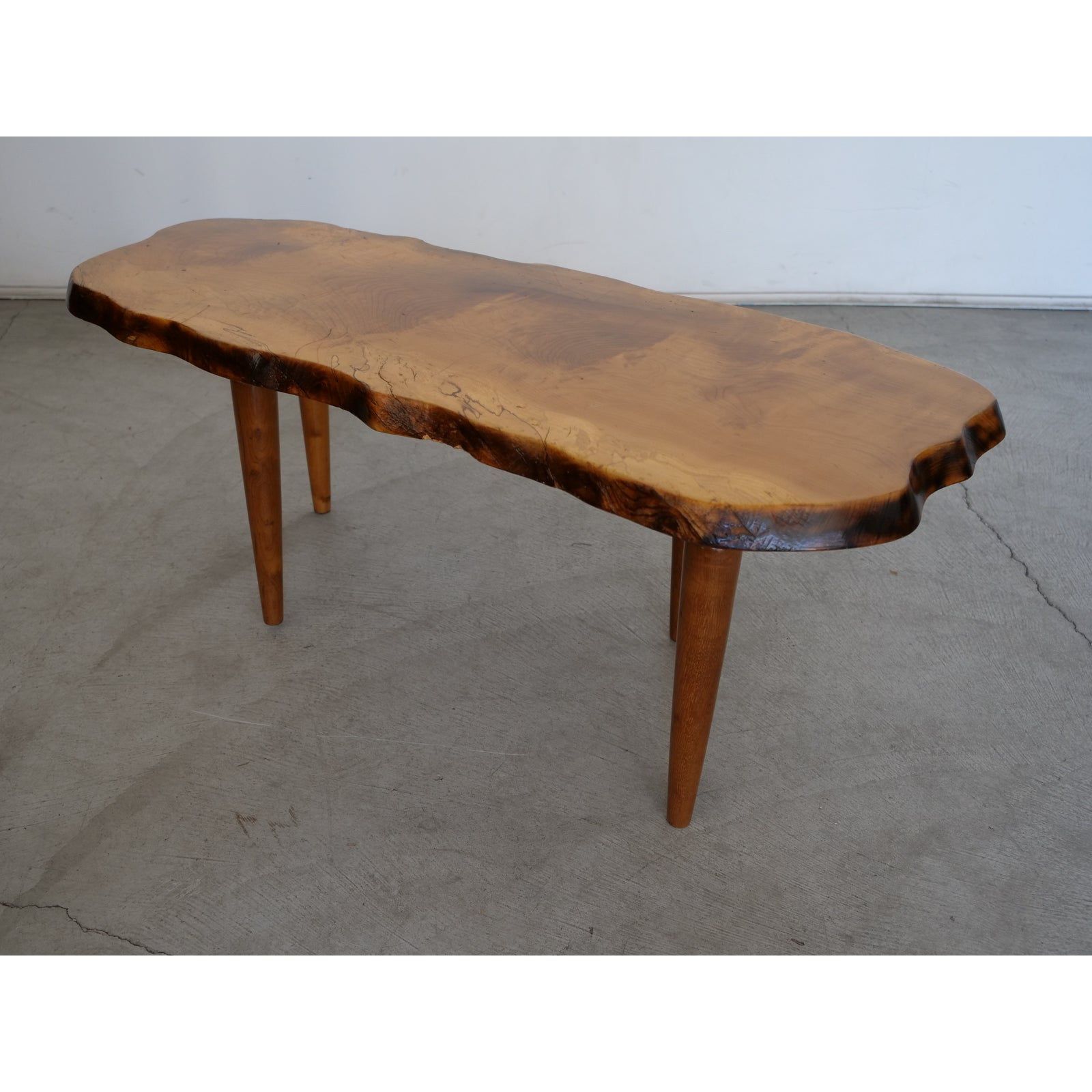1950s Mid-Century Modern Myrtlewood Coffee Table