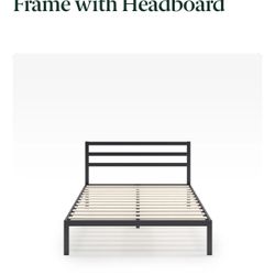 ZINUS Mia Platform Bed with Headboard (Full Size)