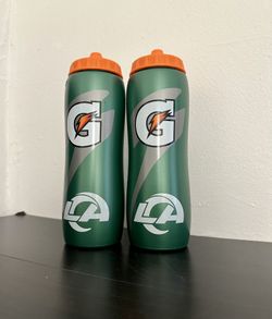 New Gatorade 32oz. Squeeze Bottle Los Angeles Rams NFL Logo 