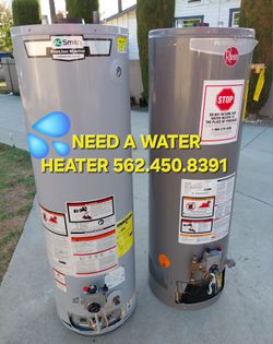 WATER HEATERS GAS **GET HOT WATER TODAY