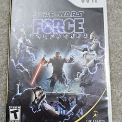 Star Wars Force Unleashed Wii Game CIB