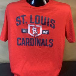 St Louis Cardinals XL Casual Short Sleeve Shirt 