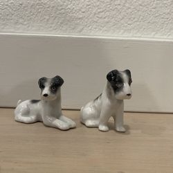 Vintage Porcelain Dog Terrier Figure Erphila 