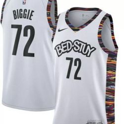 Nike Brooklyn Nets Biggie City Jersey Swingman Size EXTRA LARGE XL  CU0192-100