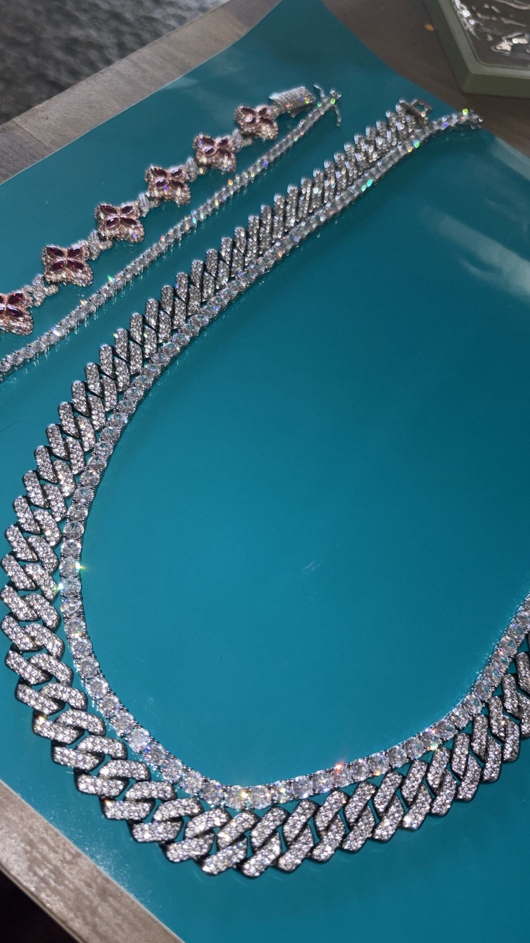 Moissanite Cuban Chain