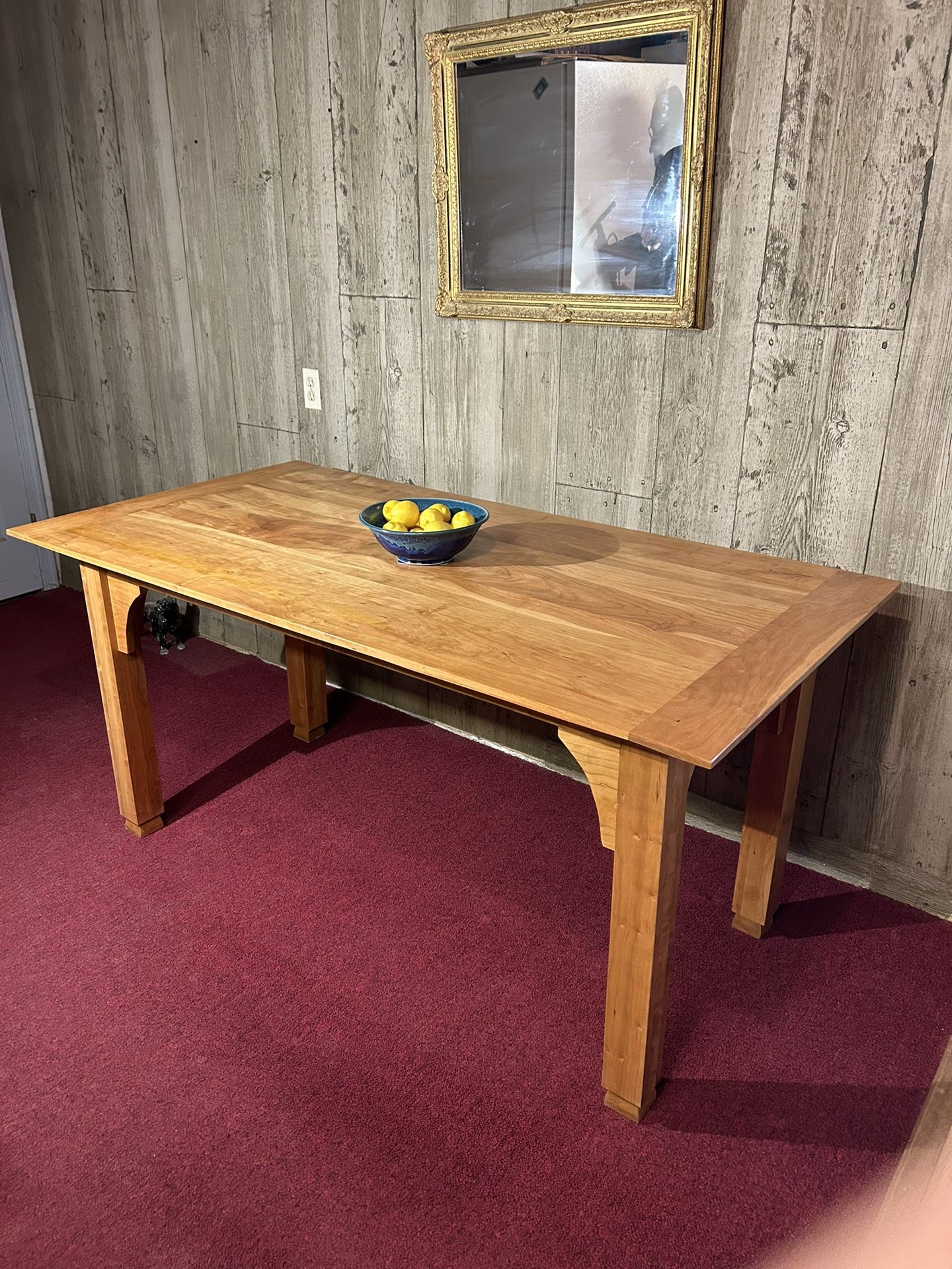 Solid Cherry Dining Table