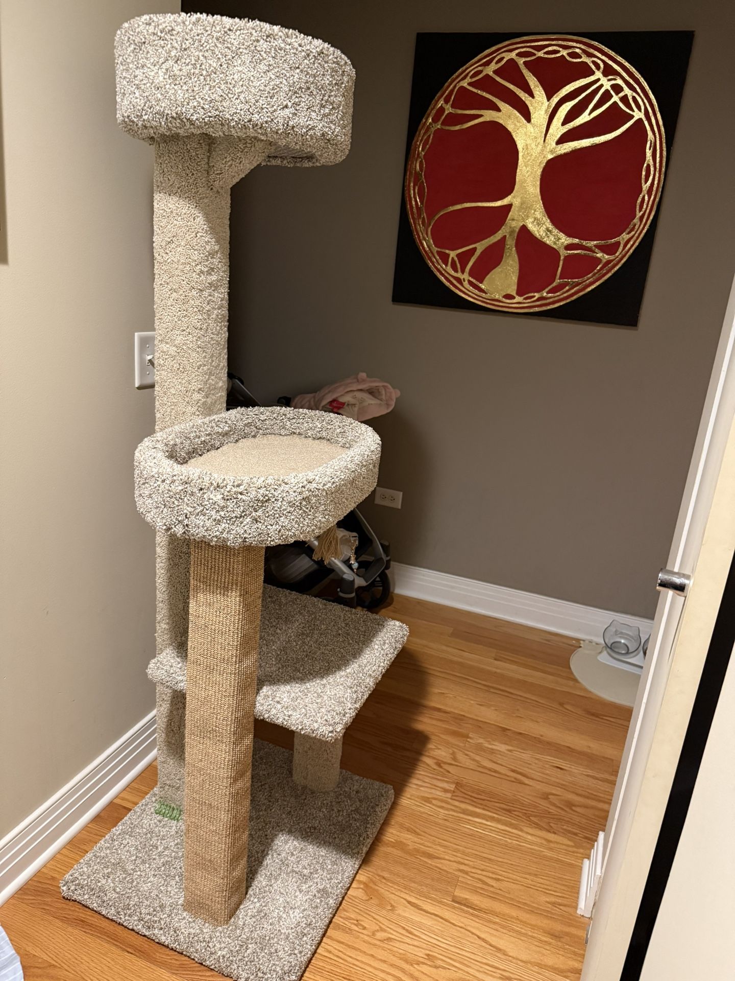 Cat Tree And Cat Cave