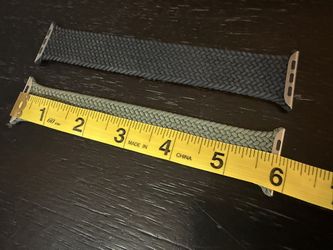 2 Apple Brand Braided solo loop bands for Apple Watch