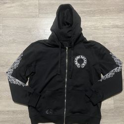CHROME HEART HOODIE ZlP UP
