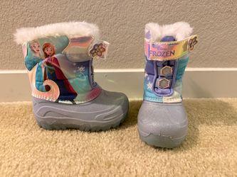 Disney Frozen Kids Snow Boots