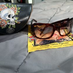 Vintage ed hardy sunglasses