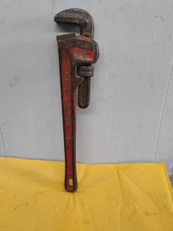 RIDGID 18-inch Heavy Duty Pipe Wrench USA
