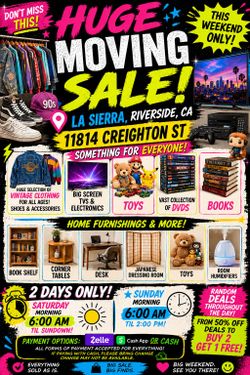 dont miss out yard sale