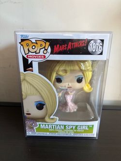 Funko Pop! Martian Spy Girl 1876 Mars Attack!