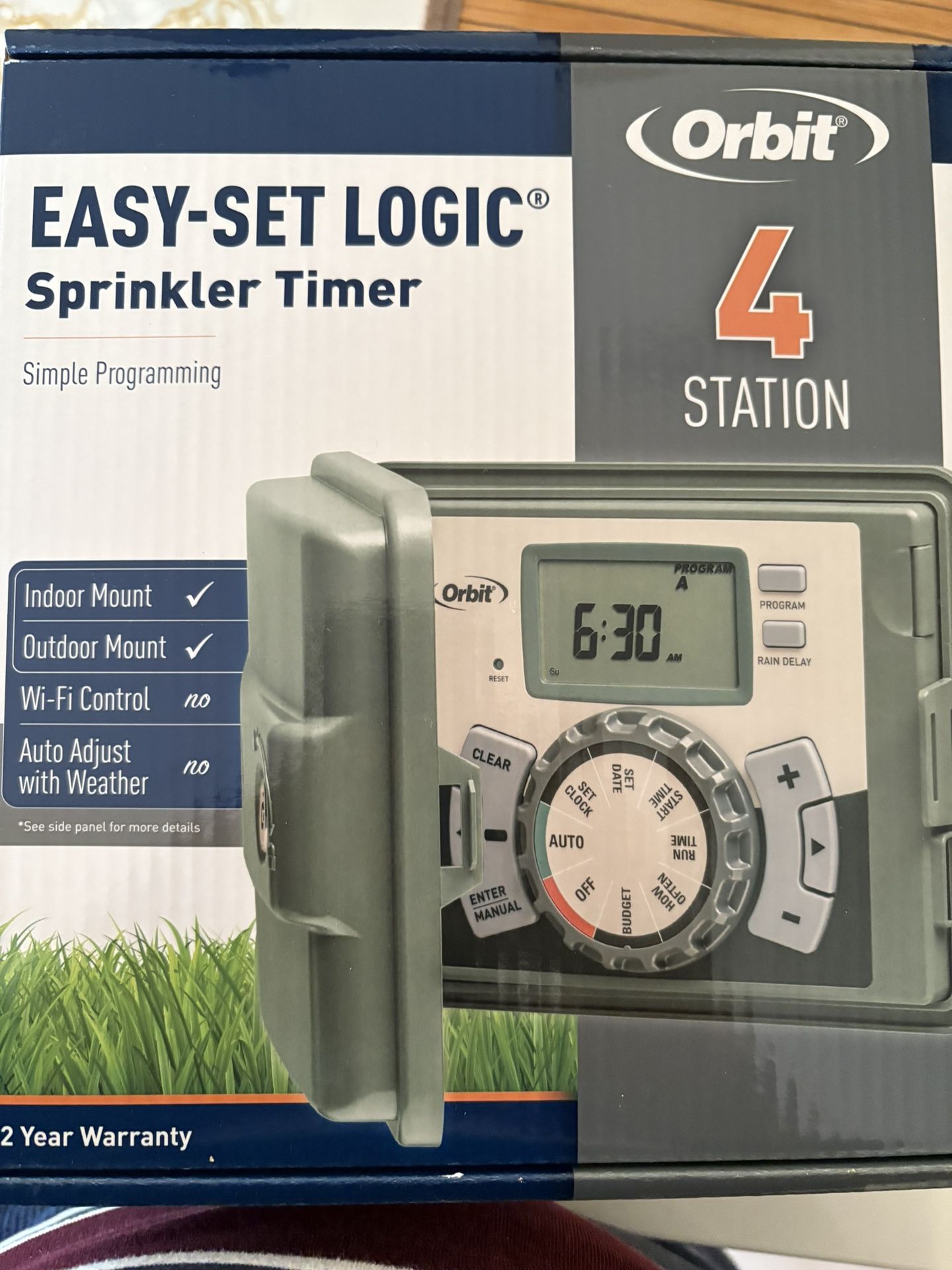 4 Stations Orbit Water Sprinkler