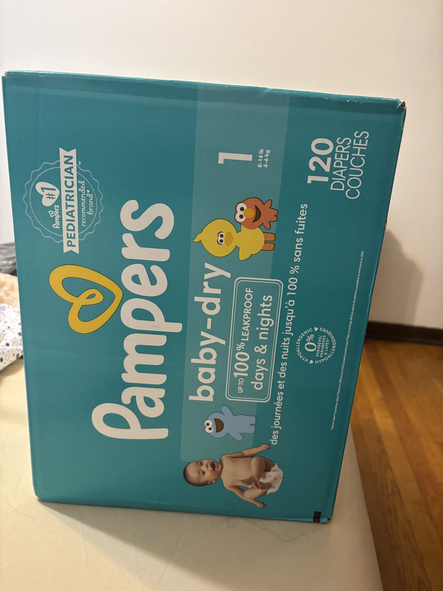 Pampers Size 1 For $30