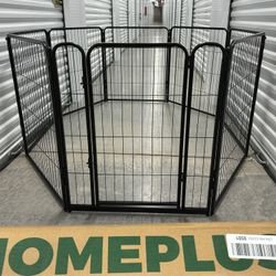 Brand New FXW HomePlus Adjustable Dog PlayPen 8 Panels 32" High Metal Door Collapsible Indoor