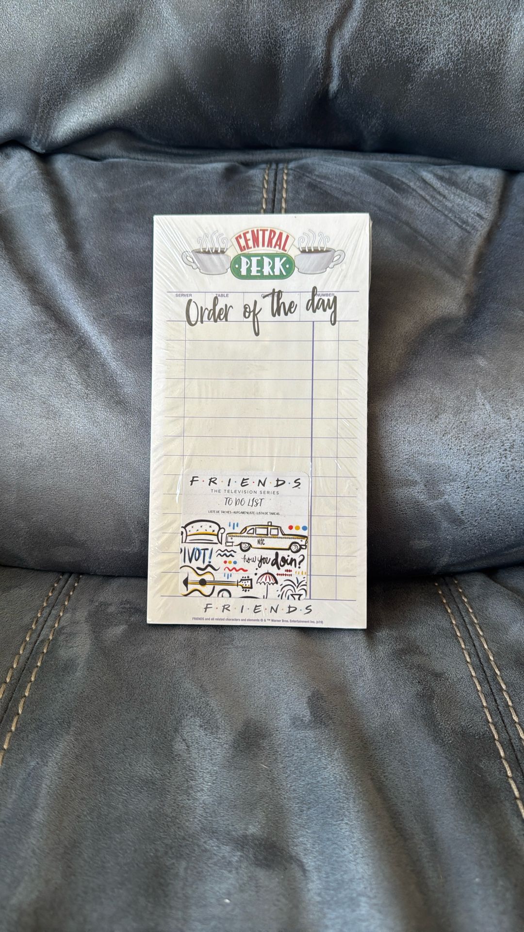 New Friends Central Perk Note Pad To Do List Paper