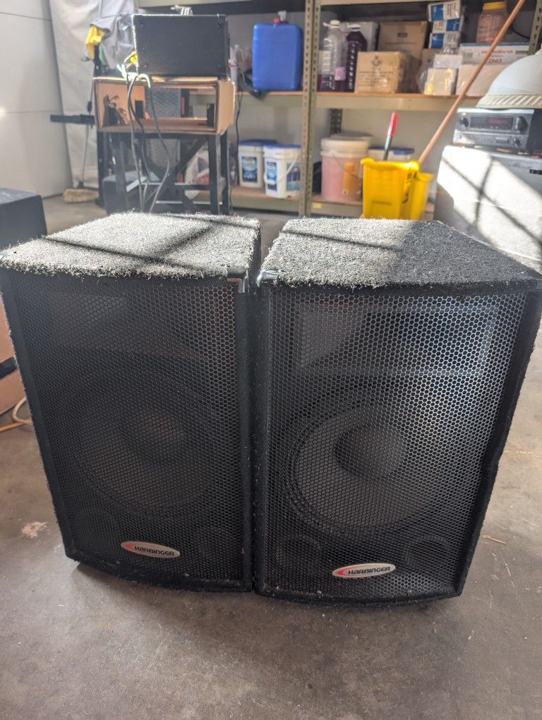 Harbinger Ha120 12" 2-Way PA/DJ/Karaoke Speaker 80w