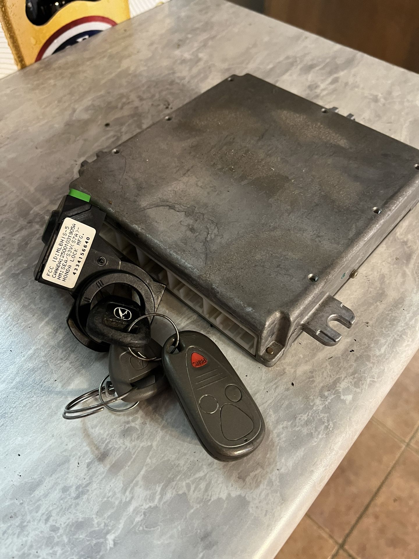 Rsx Type S Ecu With Key And Immobilizer 