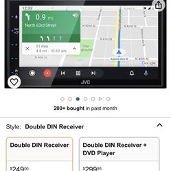 Jvc indash radio 
