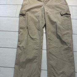 J Crew Men’s Cargo Pants Beige Size 34/32 