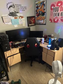 Huge L shape office / gaming desk