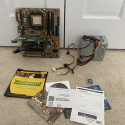 Random Vintage Pc Parts And Old Game 