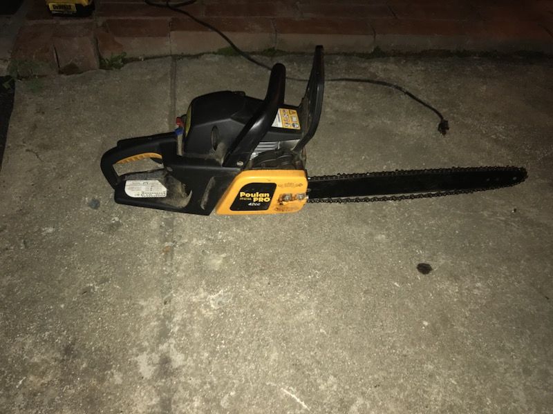 Chain saw