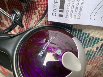 Tv listing headphones like Néw complete with instructions