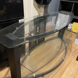 Glass Tv Stand 